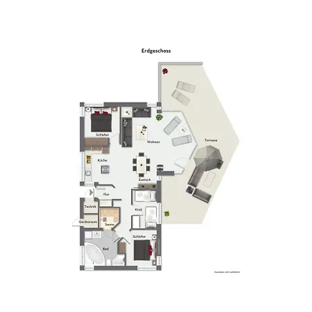 בית נופש Strandblick - Dorf 1 04 *
