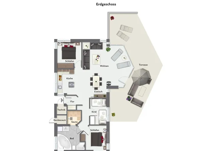 Casa vacanze Strandblick - Dorf 1 04 *